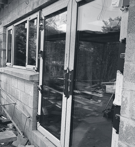 New door installation