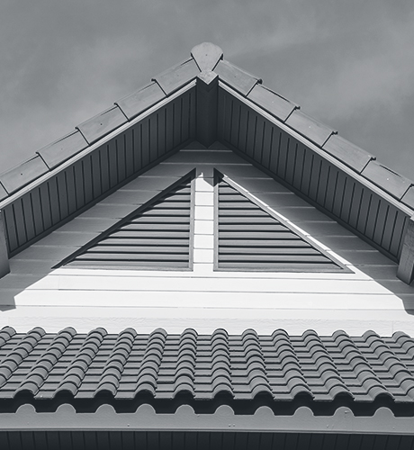 Tile Roof Texture with Windows